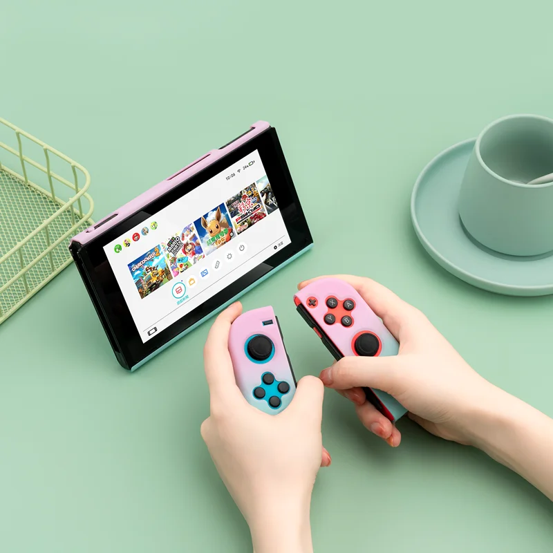 GeekShare Nintendo Switch Shell градиентный цветной твердый сплошной корпус с разделенной