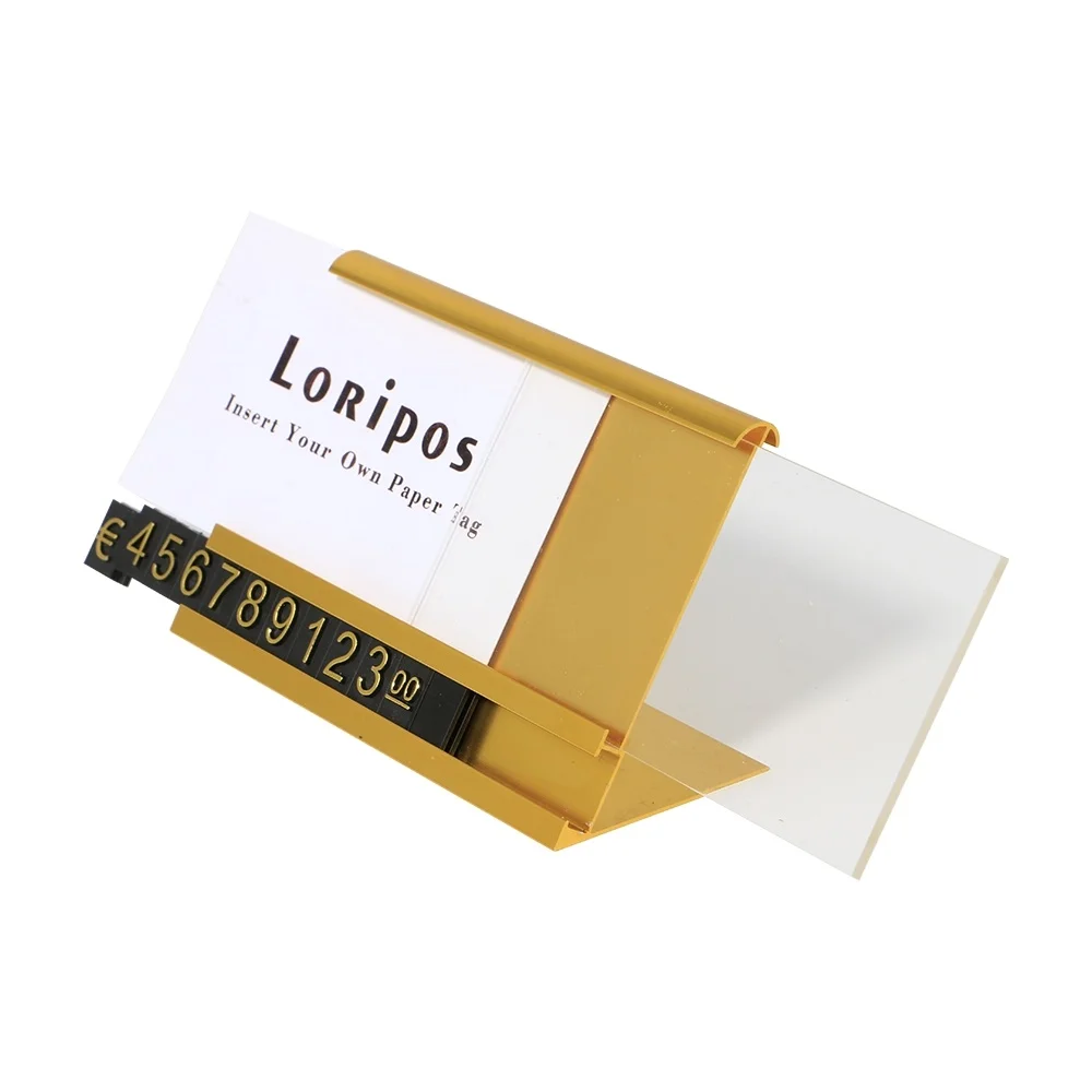 Держатель для ювелирных изделий настольная подставка с табличкой и знаком