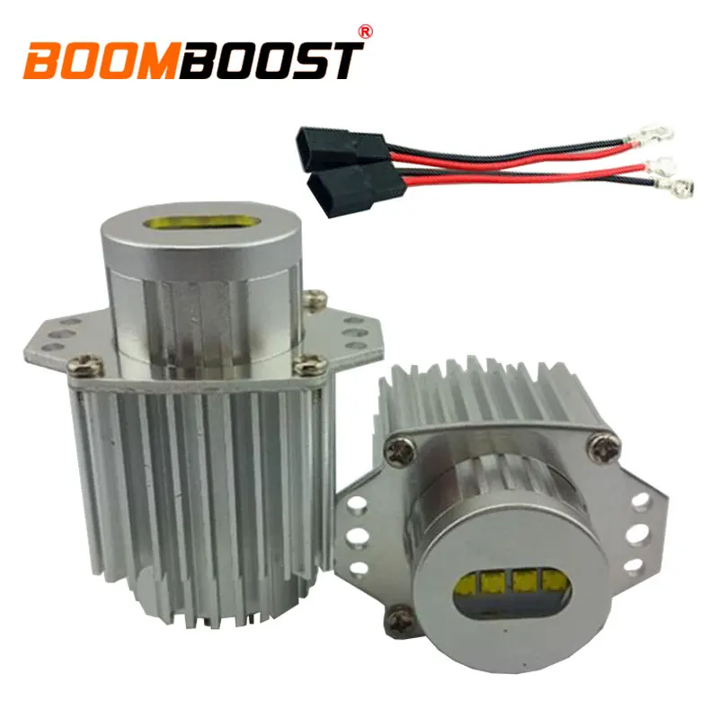 

Aluminum-Alloy Waterproof Angle Eyes LED For BMW 5 7 Series X3 X5 X6 led kit 12V 2 PCS Emiting E90 64W Power LED Marker