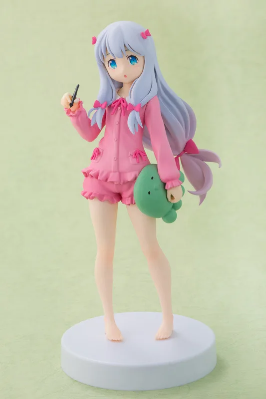 18 см эроманга сенсей Izumi Sagiri зеленый фигурку аниме игрушка кукла Коллекционная