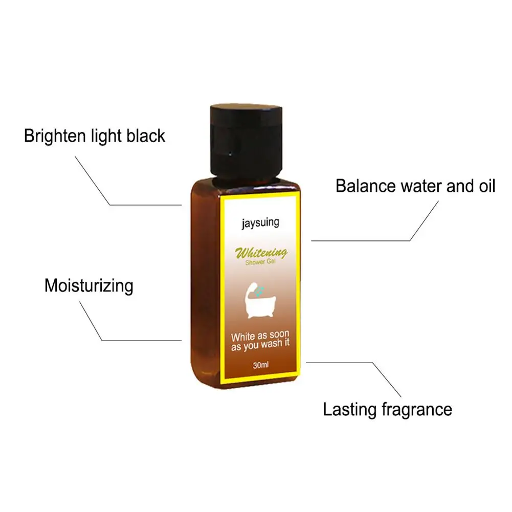 Гель для душа отбеливание глубокое очищение кожи пилинг сохраняет кожу влажной