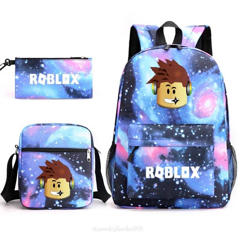 Брендовый рюкзак ROBLOX женский модный чехол карандаш наплечный для книг сумка на