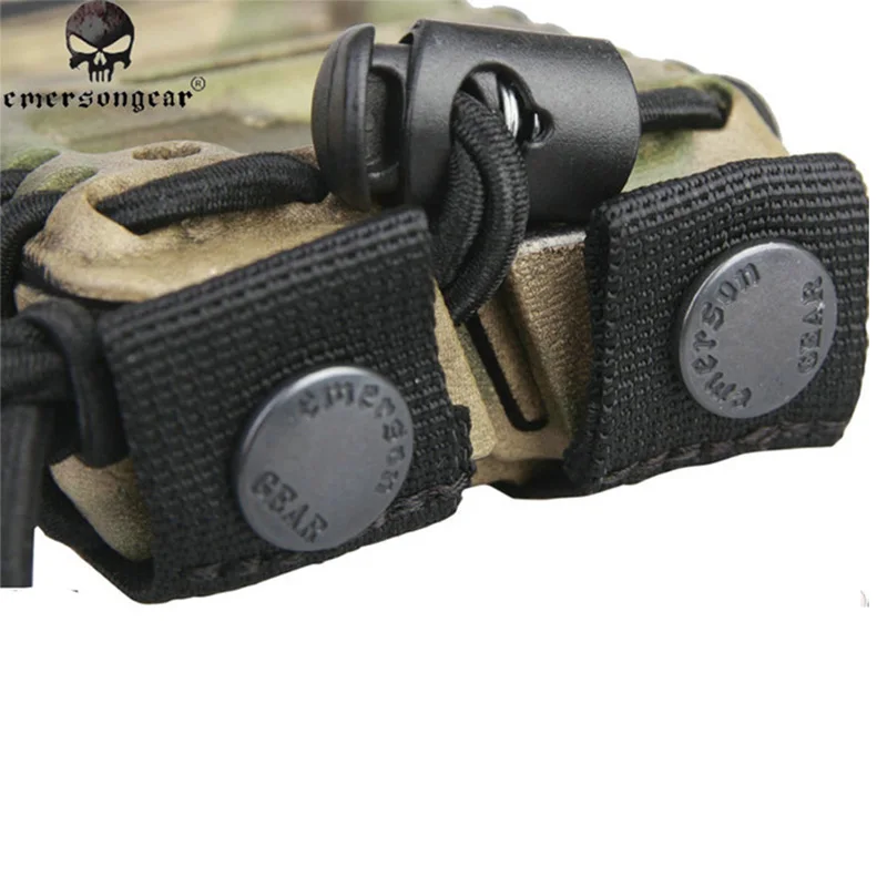 EmersonGear 5.56mm NATO Tactical Magazine Pouch Lacing Elastic Load Out System Airsoft Military Mag Pouches | Спорт и развлечения