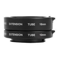 professional macro extension tube kit 10mm 16mm auto focus set metal lenses accessories for sony nex e mount camera