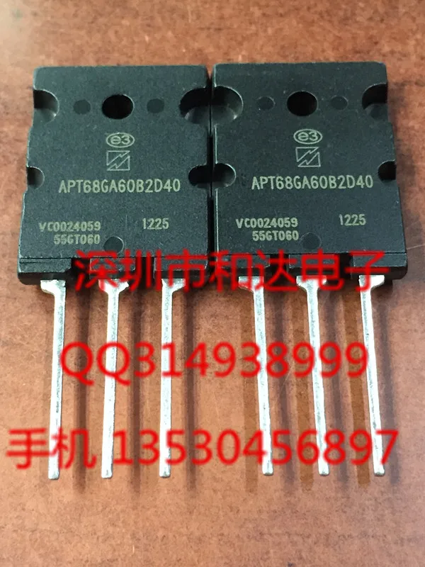 

(5 шт.) APT68GA60B2D40 TO-247 APT30M85BVR 30M85BVR APT42F50B 42F50B 500V 42A APT30D100BG 30D100BG 1000V 30A TO-247