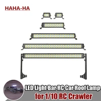 super bright led light bar rc car roof lamp ch3 control for 110 rc crawler traxxas trx 4 trx6 axial scx10 rgt 86100 tf2 d90 d11