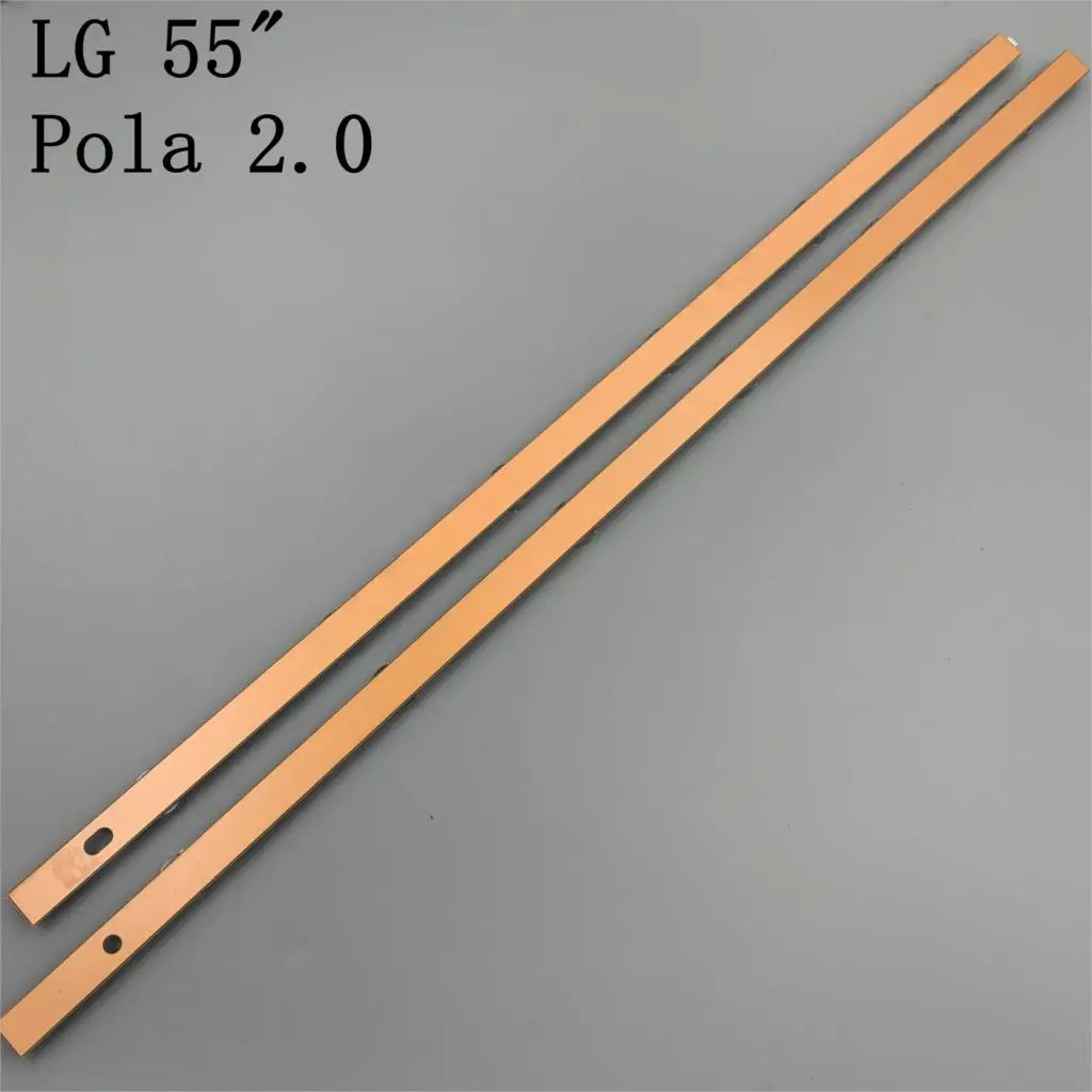 

14 PCS/set LED backlight strip bar LZ55O1LCEPWA A B for LG 55 inch TV 55LN5400 55LN5200 INNOTEK POLA2.0 55 R L type