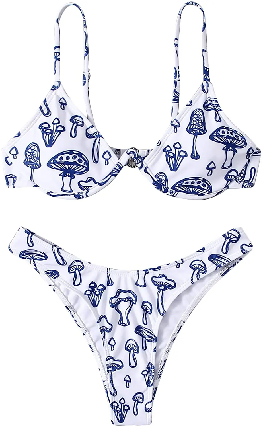 

Women's Spaghetti Strap Print Bikini Bathing Suit 2 Piece Swimsuits bikini 2 piece sets womens bathing suits woman 2020