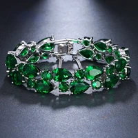 charm new luxury mona lisa multi color stone bracelet for women anniversary wedding gift jewelry wholesale valentines day