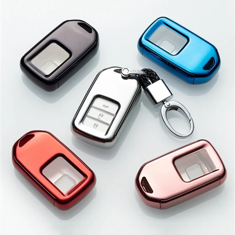

2020 New TPU Key Cover Case for Honda CRV Odyssey Accord 2013-2017 Car Shell Key Protection Accessories Car-Styling Keychain