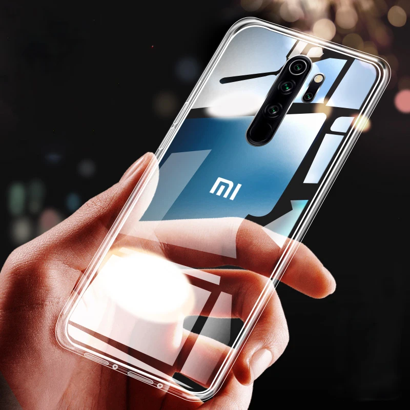 Силиконовый мягкий прозрачный чехол-бампер для Xiaomi Mi 10 9 8 SE 6 Redmi 4A 4X 5 5A A6 7 7A 8A Note 8T Pro