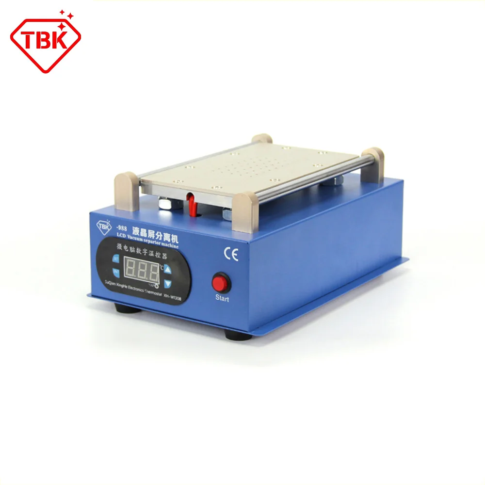 

TBK 988 Vacuup LCD Separator For iPhone 12 11 X XR CellPhone Flat Screen Under 7 Inch Mobile Phone Repair Machine