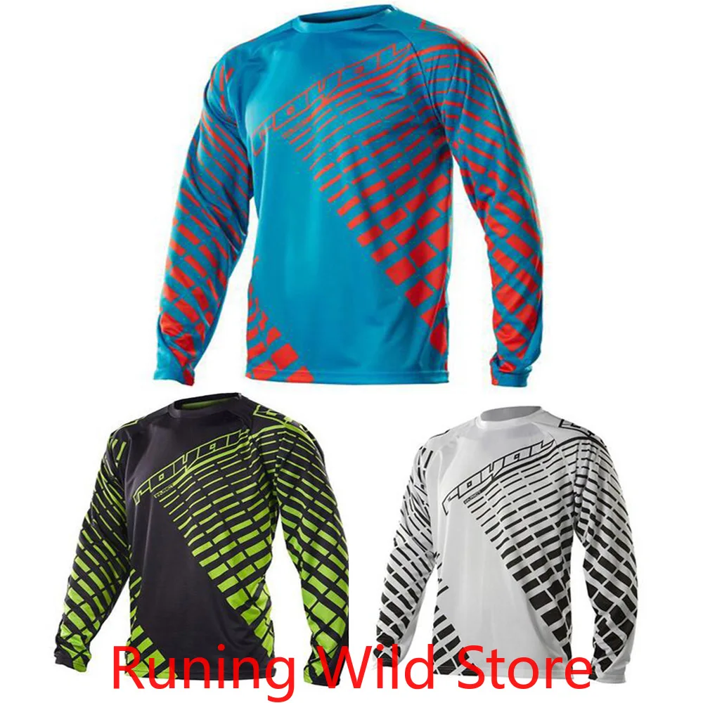 

Новинка 2022, синяя, черная, оранжевая, зеленая футболка Moto GP, длинная футболка DH для горного велосипеда и мотокросса, спортивная одежда, горны...