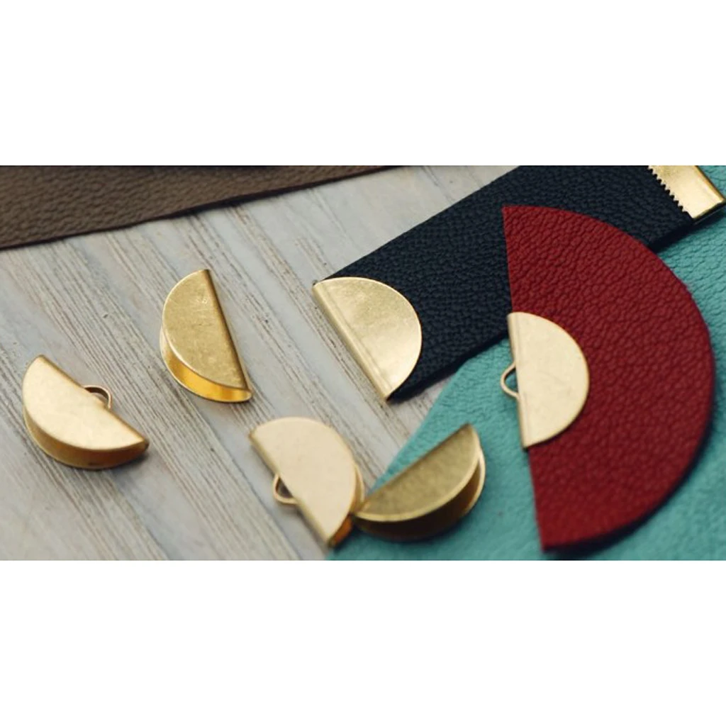 100 шт. зажим для зажима ленты шнура наконечник изготовления ювелирных изделий DIY