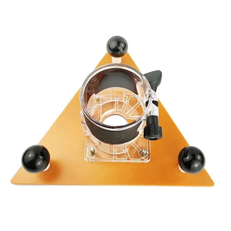 

Trimming Machine Balance Board Guide Table Electric Wood Milling Triple-cornered Slotting Chamfering for Woodworking