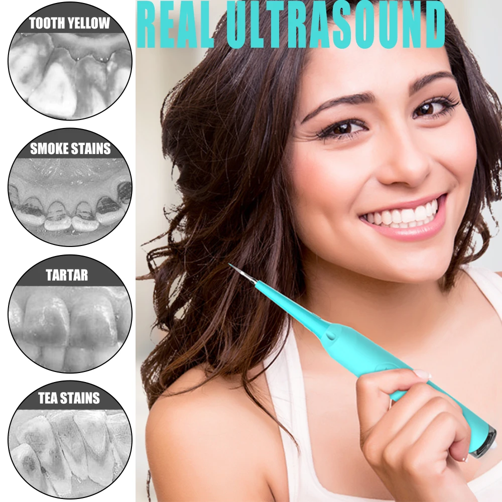 

Electric Sonic Oral Irrigator Dental Scaler Tooth Calculus Tartar Remover Healthy Gums Dentist Waterproof Whiten Teeth Cleaner