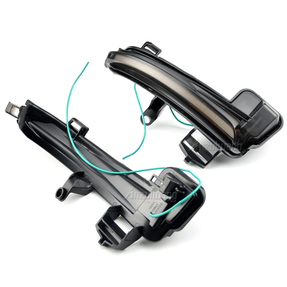 

For Skoda Superb A7 MK3 B8 2016-2019 Side Mirror Flasher Light Blue-Yellow LED Dynamic Sequential Turn Signal Flasher Blinker