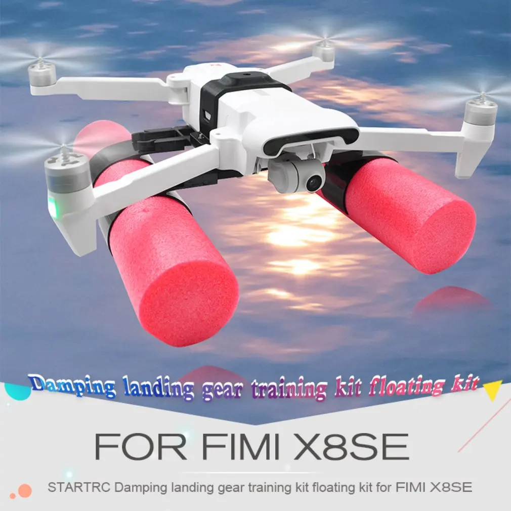 Landing Skid Float kit With Buoyancy Stick Shock Absorber For STARTRC FIMI X8 SE Landing Gear Accessories