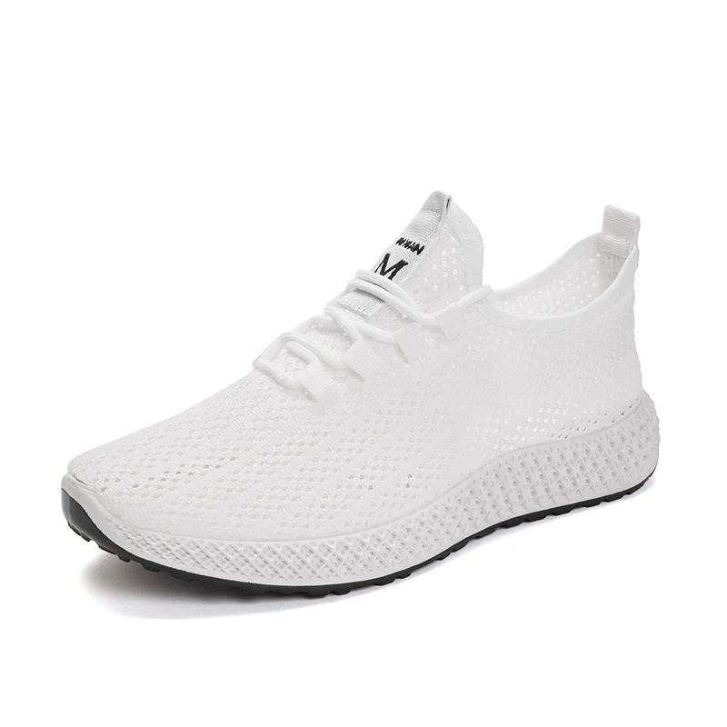 2021 Men Tennis Shoes Breathable Comfortable Fitness Walking Sneakers Male Lace-up Athletic Trainers Outdoor Gym Shoes Zapatilla