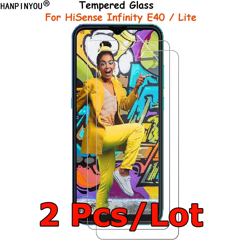2 шт./лот для HiSense Infinity E40 / Lite закаленное стекло Экран протектор взрывобезопасная