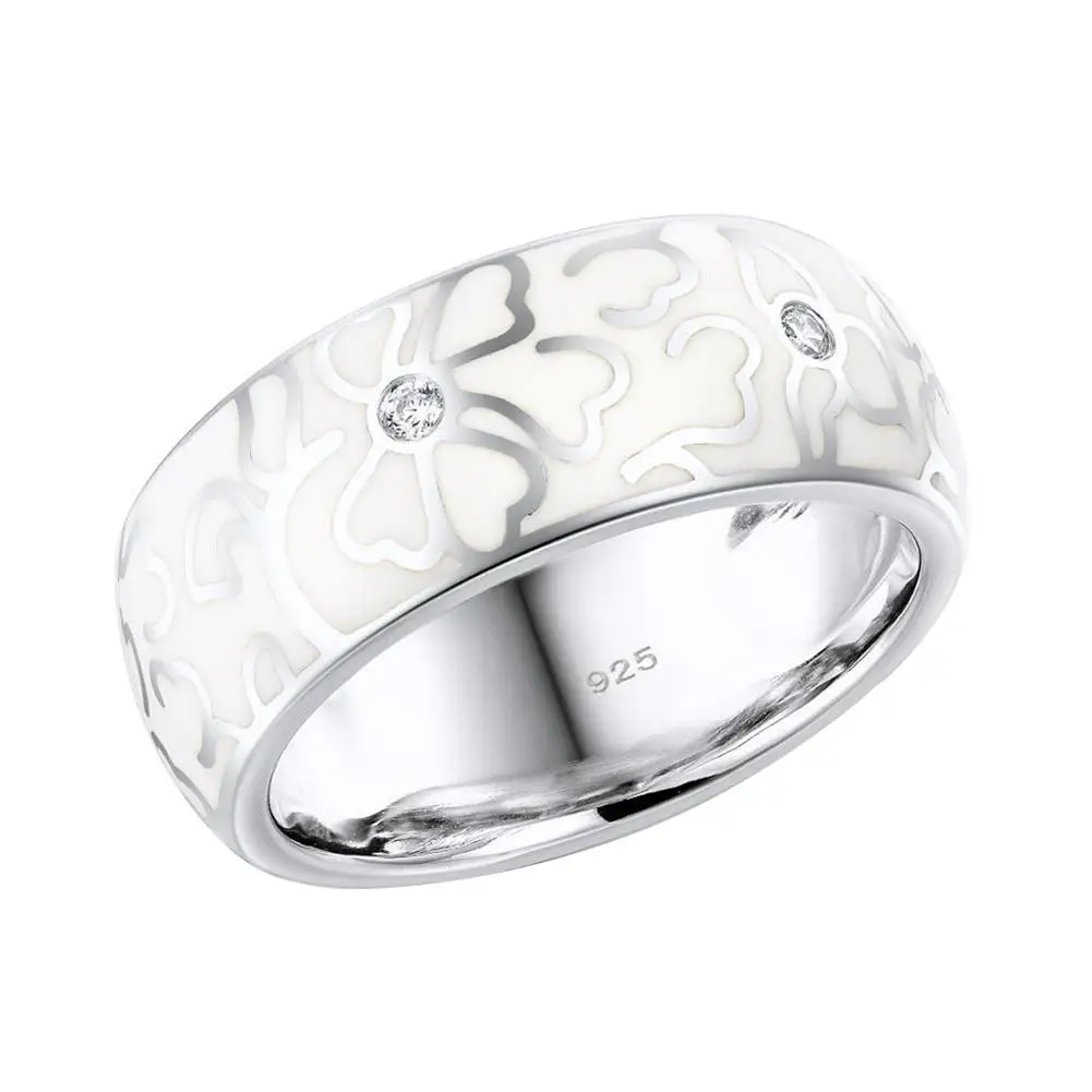 

Women Rhinestone Flower Round Pendant Chain Necklace Huggie Earrings Finger Ring