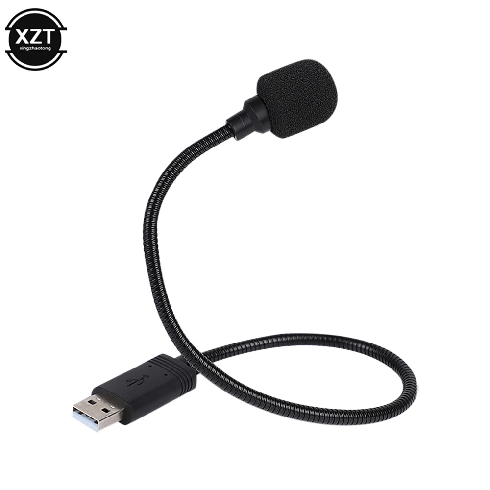 USB Flexible Microphone Mic Portable Studio Speech Audio External for PC Computer Laptop Mac | Электроника