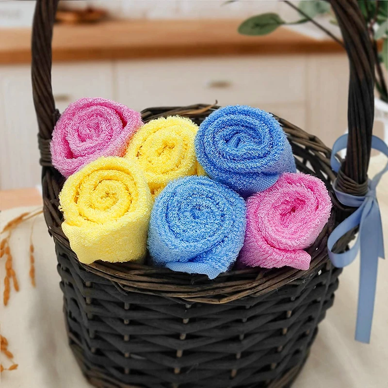 

Kitchen Accessories Wood Fiber Dish Cloth Magic Scouring Kitchen Towel This Scouring Pad Does Not Need Detergent kitchen items