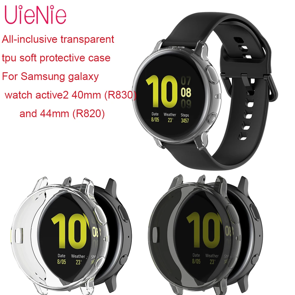 Полноразмерный защитный чехол из ТПУ для Samsung Galaxy Watch Active 2 40 мм R830/44 R820