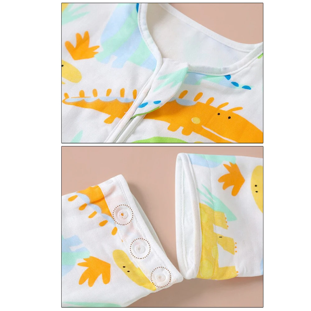 Universal Four Seasons Split Leg Sleeping Sack Bag Breathable Anti-Kick Pajamas for 0-4 years old Kids Newborn Toddler Baby