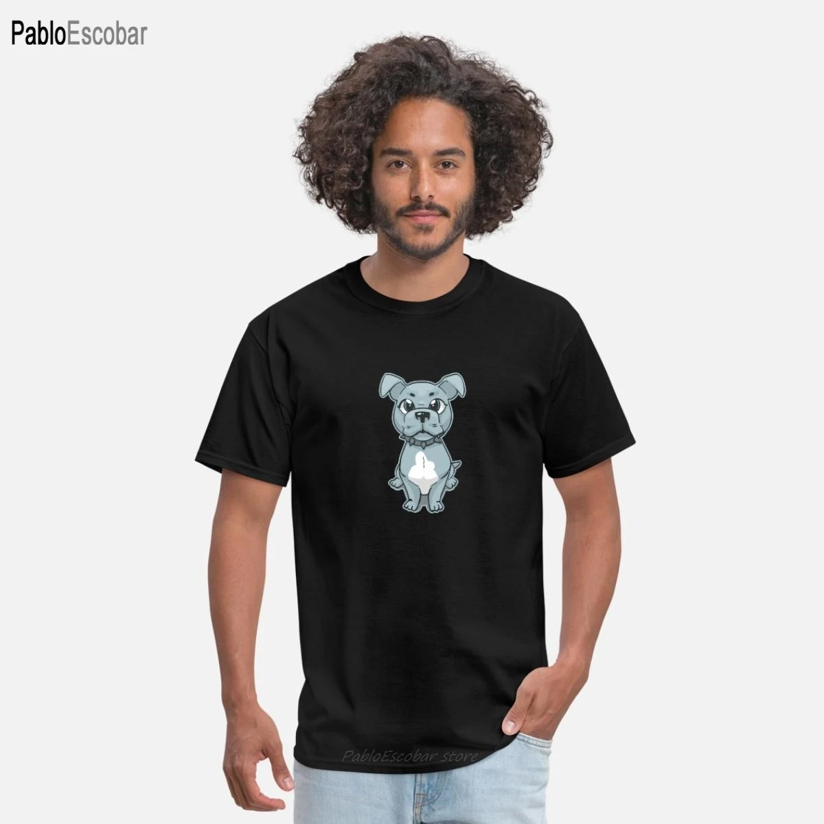 Летняя брендовая футболка унисекс топы для влюбленных кошек питбулл щенок от Tribal