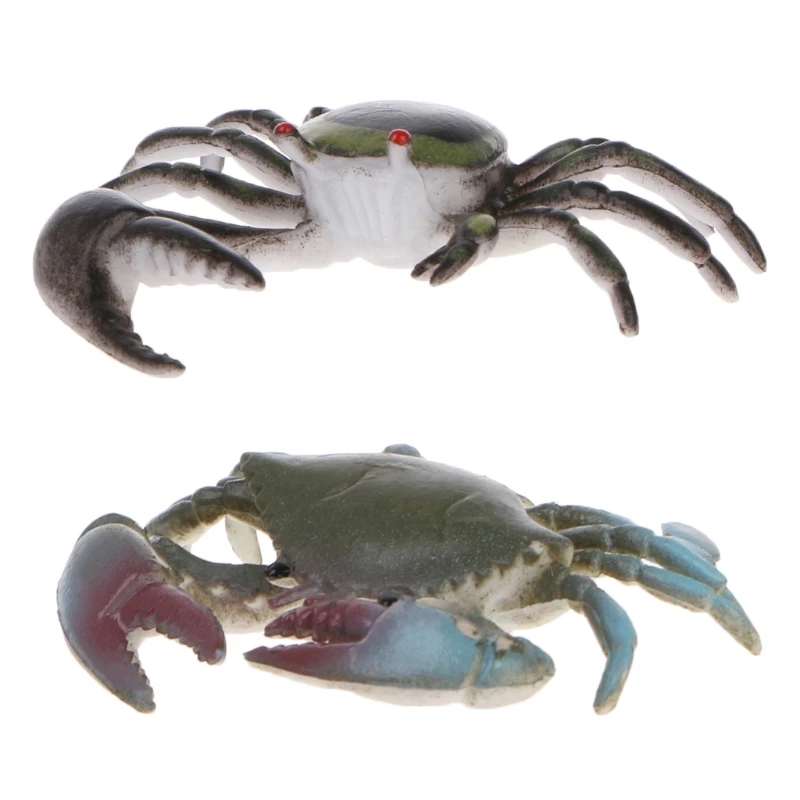 

Simulation Animals Crab Model Ocean Beach Life Party Bag Fillers Kids Toys Gift Y4UD
