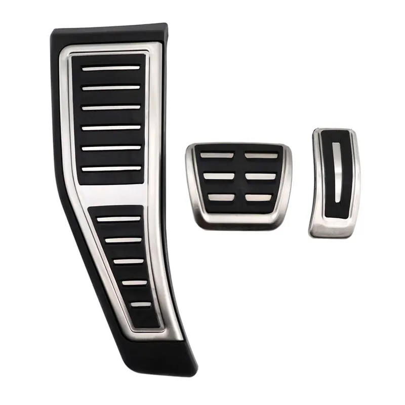 

Автомобильные Топливные Тормозные педали RHD для Audi Q7 2015 2016 2017 2018 2019 аксессуары для правого руля подставка для ног накладки на педали для Audi