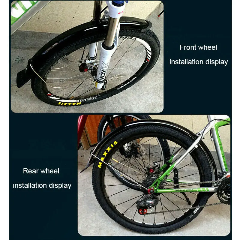 

FMFXTR 26/27.5/29" Bike Fenders Set MTB Universal All-inclusive MudGuard Light Weight Long Bicycle Accessoires Fender