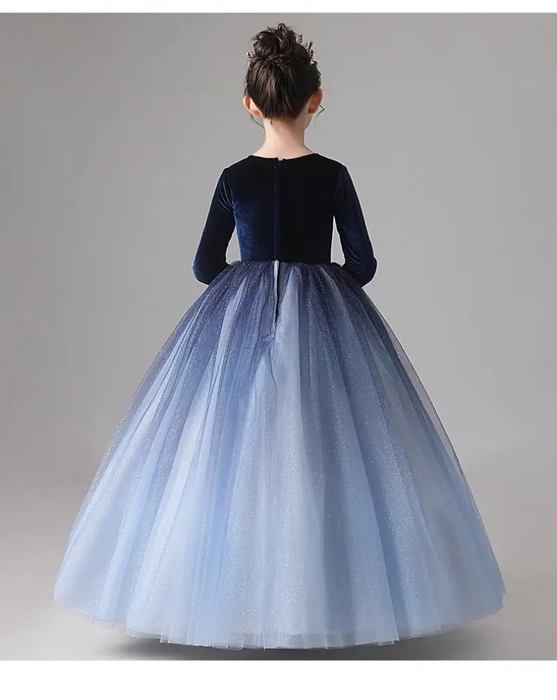 Girls Wedding Kids Dresses For Girl Party Flower Dress Teenage Lace Princess Summer Gown Children Bridesmaid Vestidos | Детская одежда