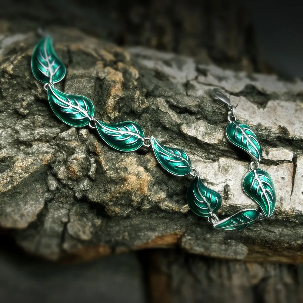 LOTR Legolas браслет с листьями косплей ювелирные изделия реквизит Arwen Evenstar амулетный