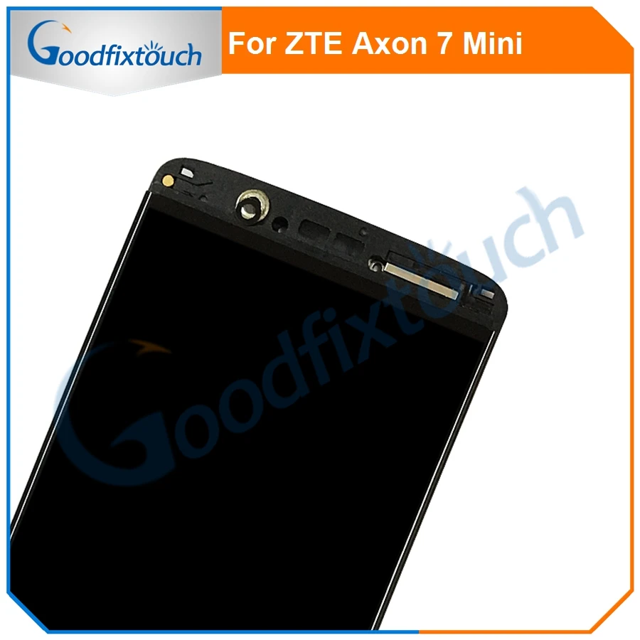 ЖК-дисплей Amoled для ZTE Axon 7 Mini B2017G B2017 ЖК-дисплей с сенсорным экраном дигитайзер сборка с рамкой запасные части
