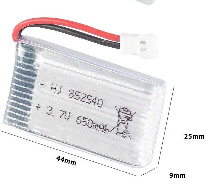 Аккумулятор lipo 3 7 в 650 мА · ч с зарядным устройством для квадрокоптера SYMA X5C X5C-1 X5 M68