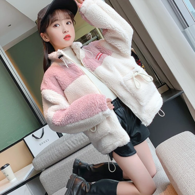 

Girls Baby's Kids Coat Jacket Outwear 2021 Pink Winter Autumn Thicken Warm Overcoat Top Outdoor Sport Cardigan Children's Clothi