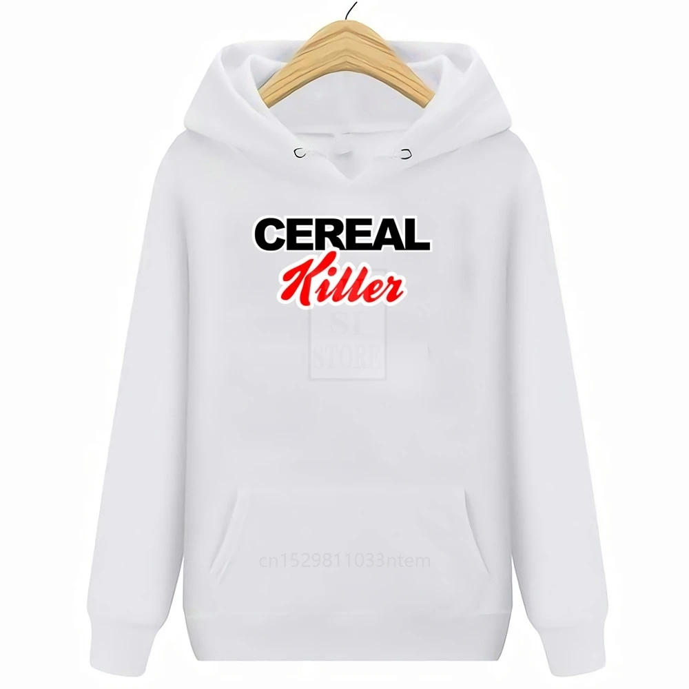 

Men's 2020 Fashion Style T-Shirt for mans cereal killer azure Summer Fashion Street Short Sleeve T-Shirt