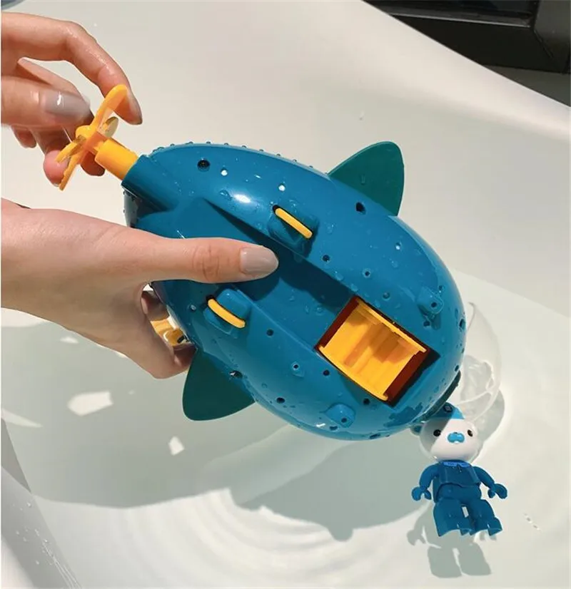 Octonautas-submarino de juguete, linterna, pez, bote, figura, modelo, mu&ntilde;eca, regalo de cumplea&ntilde;os para ni&ntilde;os-5