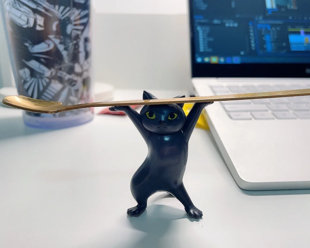 Кота гроб для танцев кот поднял Танцы держатель ручки мобильный телефон пять