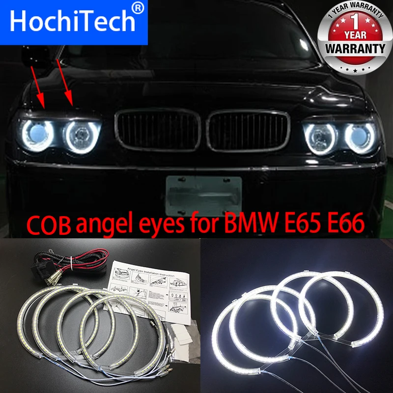 HochiTech супер ярсветильник светодиодсветодиодный глаза ангела для BMW E65 E66 Alpina B7