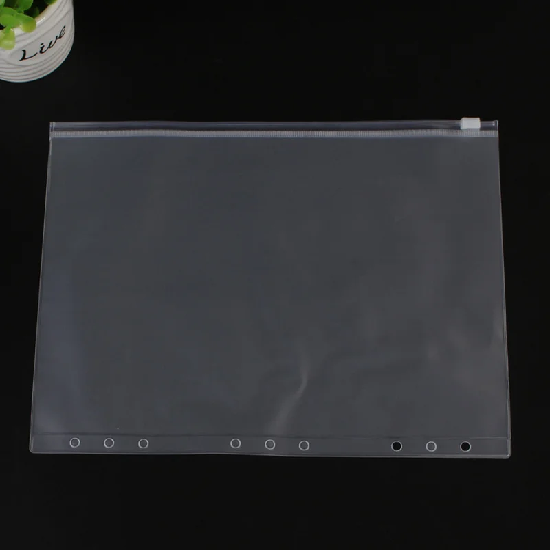 5 шт. ПВХ пакеты на молнии для хранения книг|Папка файлов| |