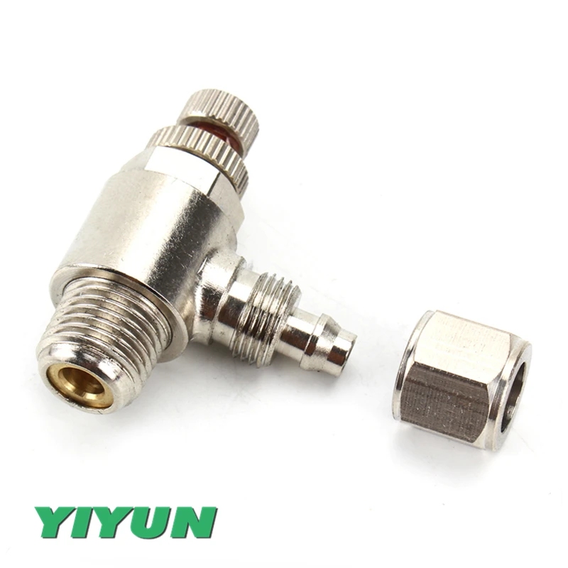 Латунный металлический регулирующий клапан дроссельной заслонки с