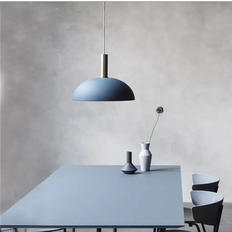 Дания дизайнерские красочные подвесные светильники для кухни спальни