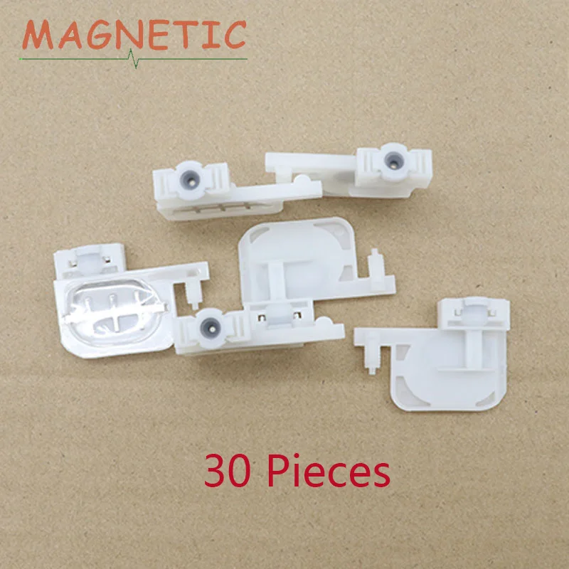 30Pcs small ink Damper square head for Epson R1800 1900 1390 2400 1100 DX4 DX5 printers Eco solvent head for Roland Mutoh Mimaki