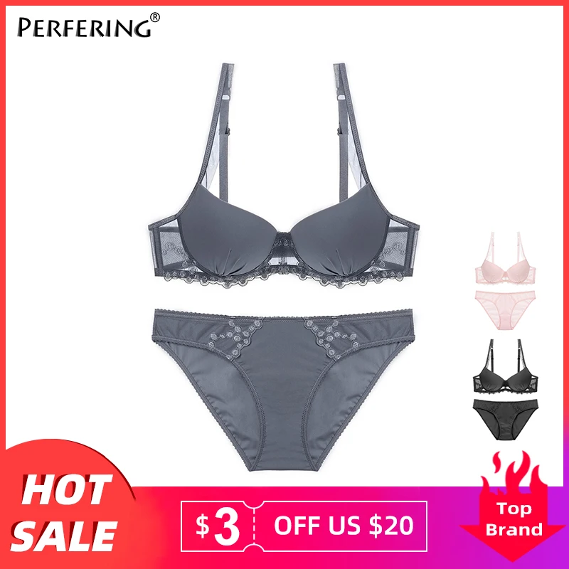 Новый Топ комплект с бюстгальтером трусиками кружевной бюстгальтер пуш-ап