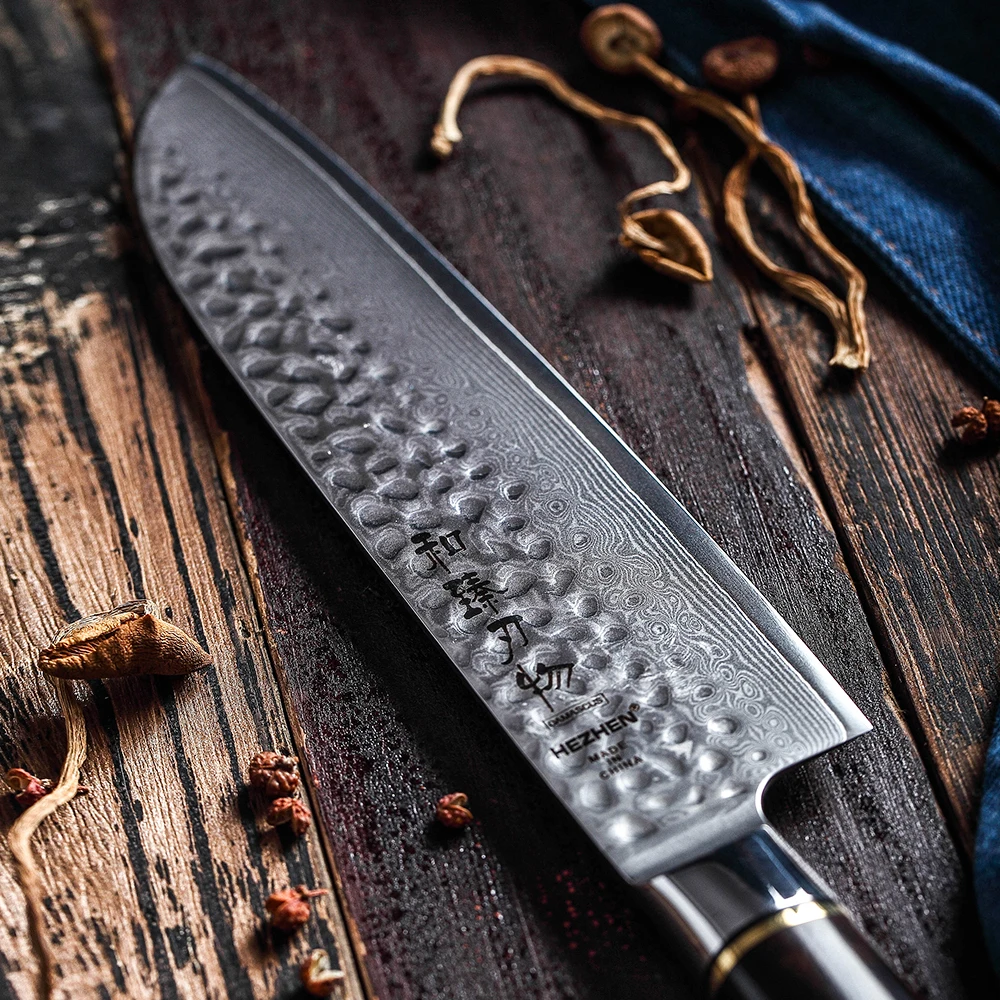 5 шт. магнитный держатель для ножей из дамасской стали|Наборы ножей| |