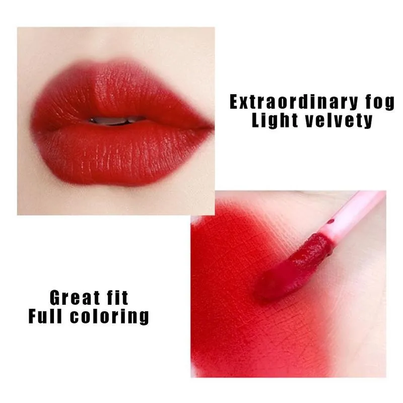 4 шт. матовая помада блеск для губ подводка глаз тушь ресниц водостойкая стойкая