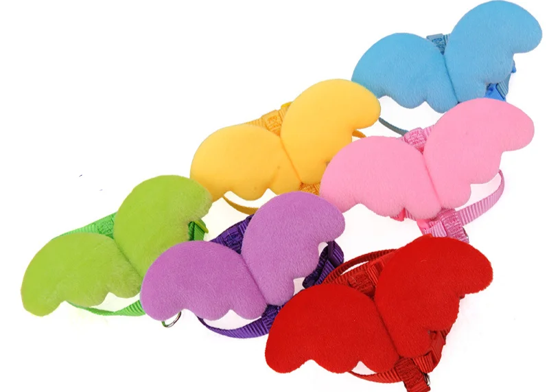 Поводок с крыльями ангела для маленьких собак кроликов кошек нагрудный комплект